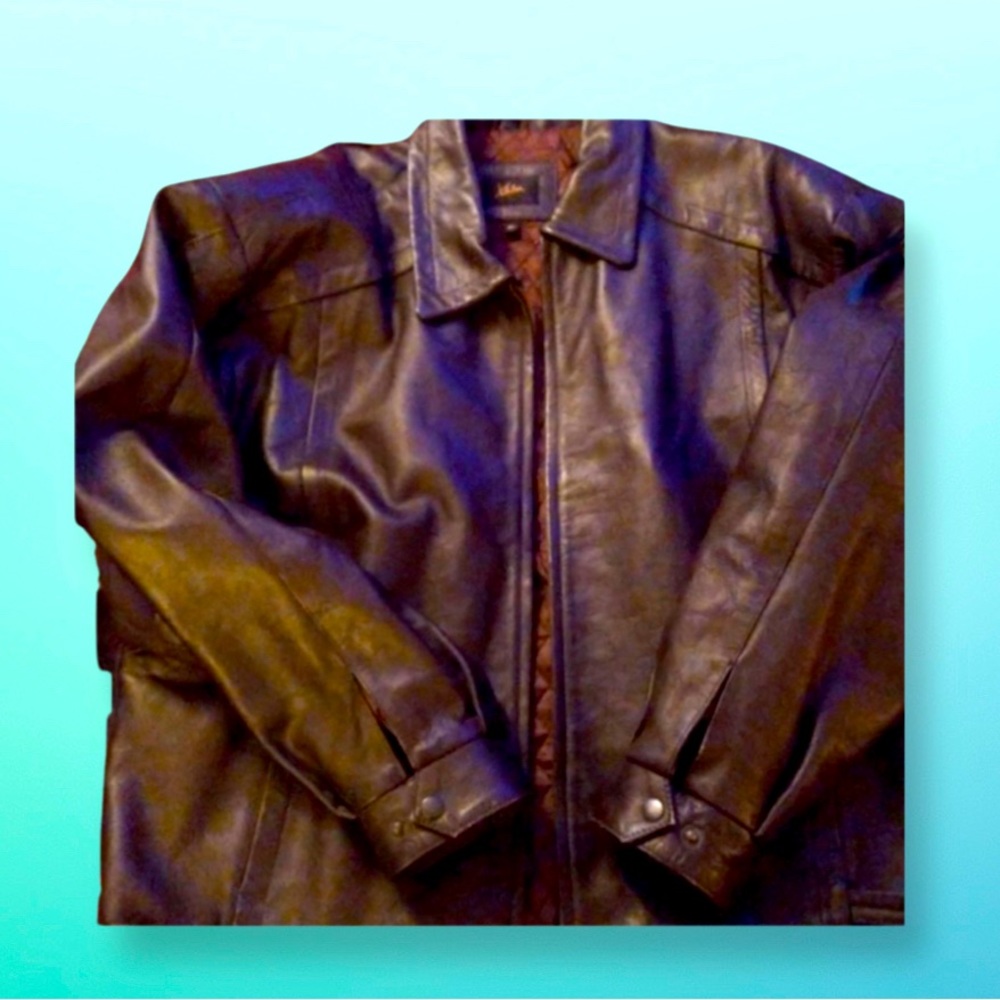Vintage Extrēm brown leather jacket